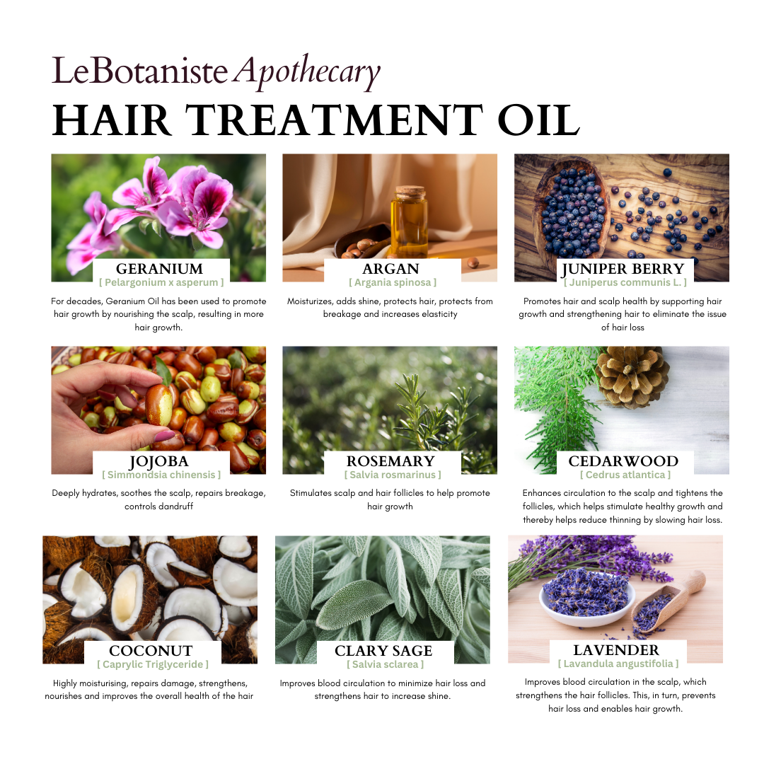 Botanical Hair Oil Treatment